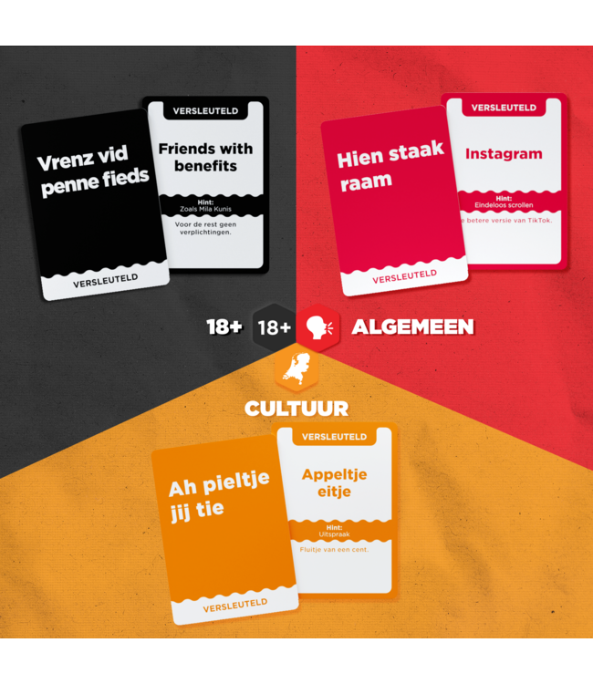 Versleuteld (NL) - Card game