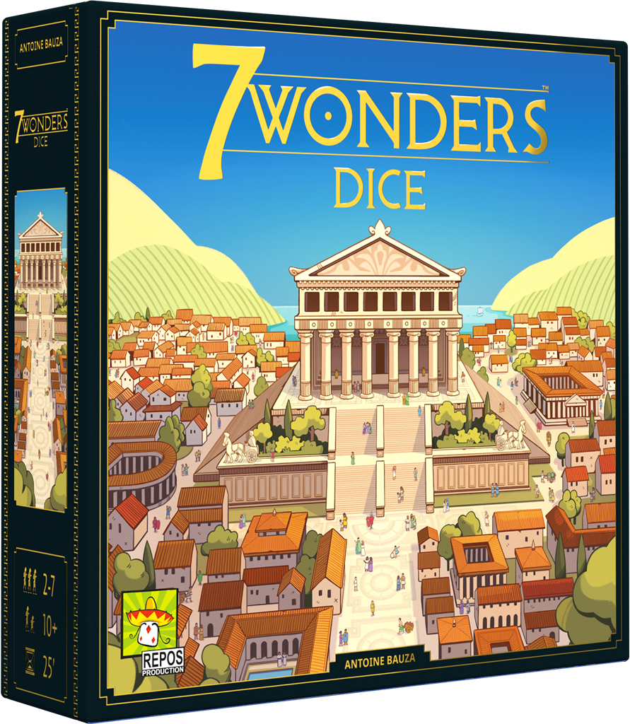 Repos Production 7 Wonders Dice (NL) afbeelding