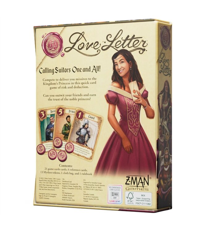 Love Letter Classic (Eco Box) (NL) - Card game