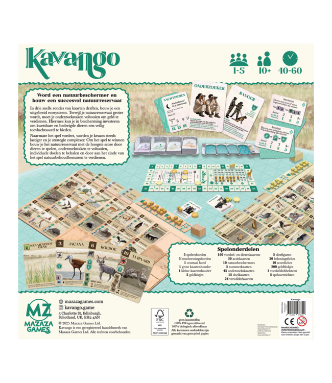 Kavango (NL) - Brettspiel