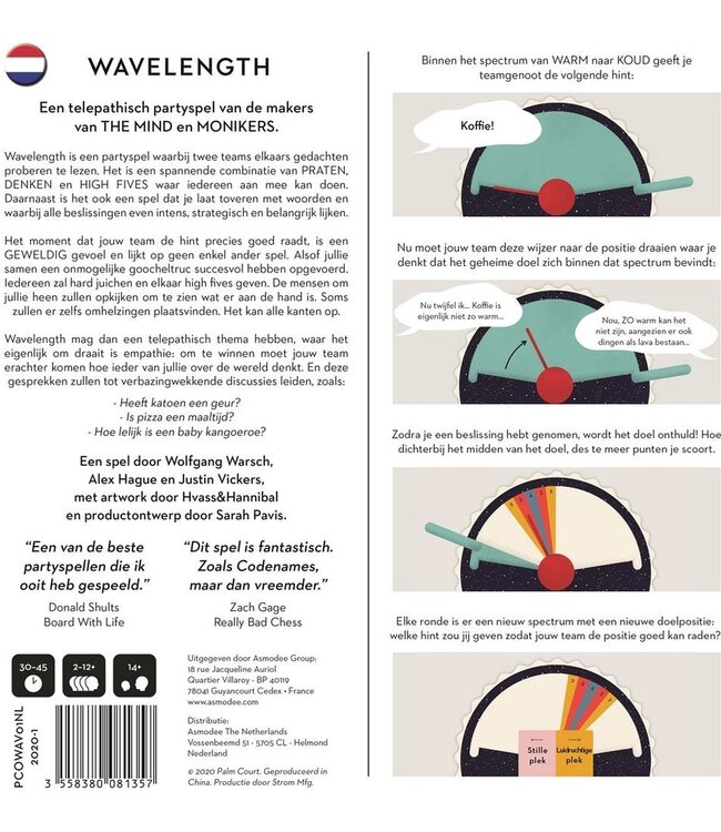 Wavelength (NL) - Brettspiel
