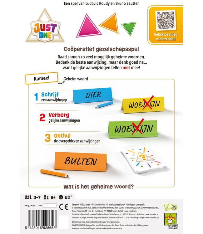 Just One (NL) - Bordspel