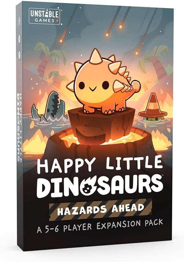 Unstable Games Happy Little Dinosaurs: Hazards Ahead (ENG) afbeelding