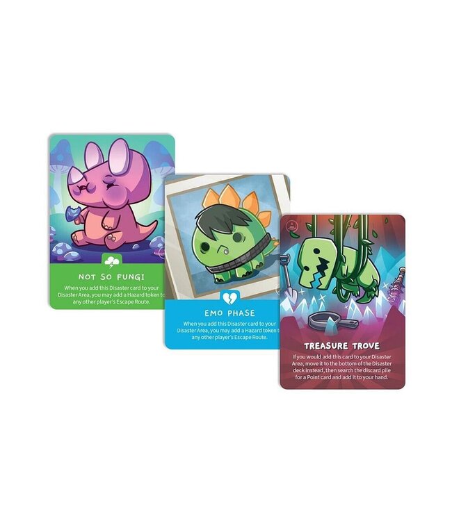 Happy Little Dinosaurs: Hazards Ahead (ENG) - Kaartspel