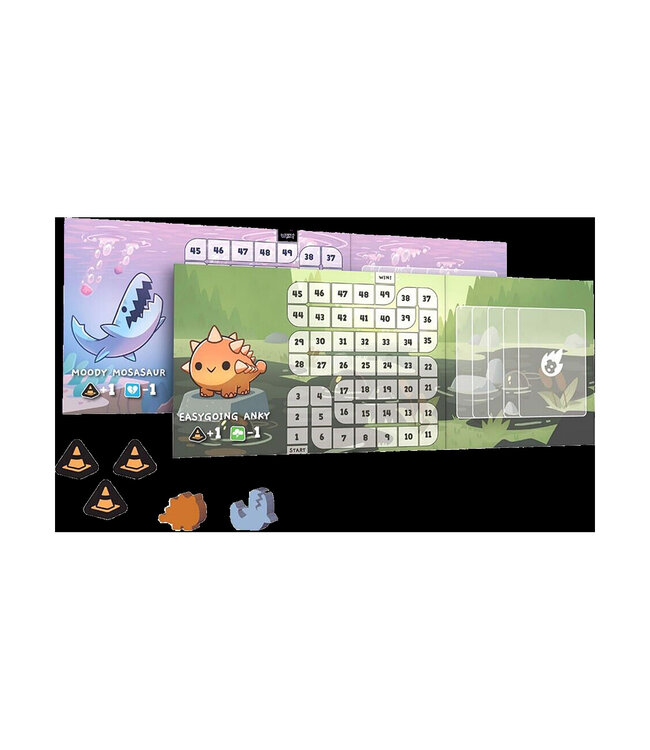 Happy Little Dinosaurs: Hazards Ahead (ENG) - Kaartspel