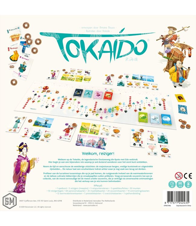 Tokaido  (NL) - Bordspel