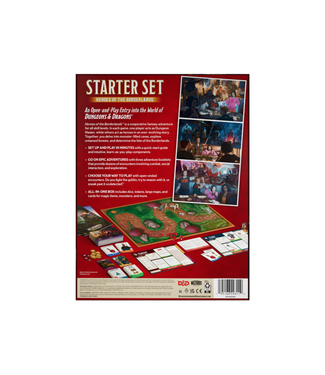 D&D Starter Set: Heroes of the Borderlands (ENG)