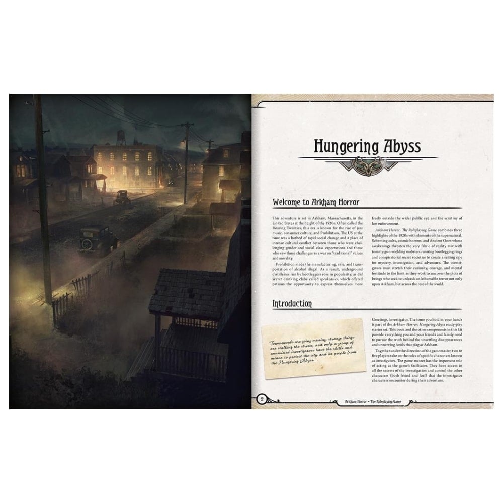 Arkham Horror RPG - Starter Set: Hungering Abyss (ENG) - Valhalla ...