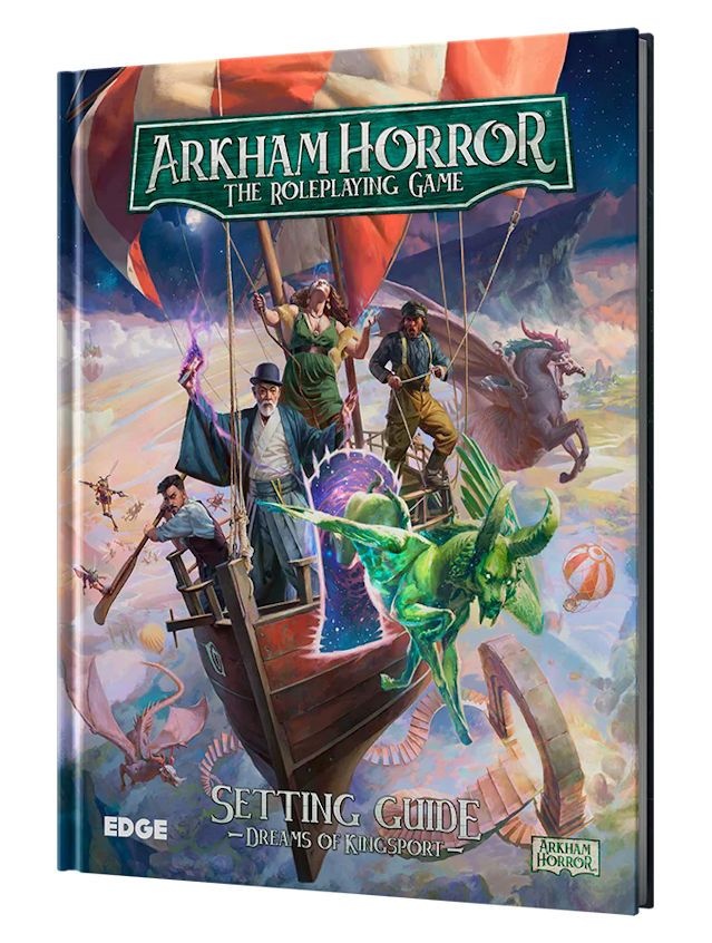 Fantasy Flight Games Arkham Horror RPG - Setting Guide: Dreams of Kingsport (ENG) afbeelding
