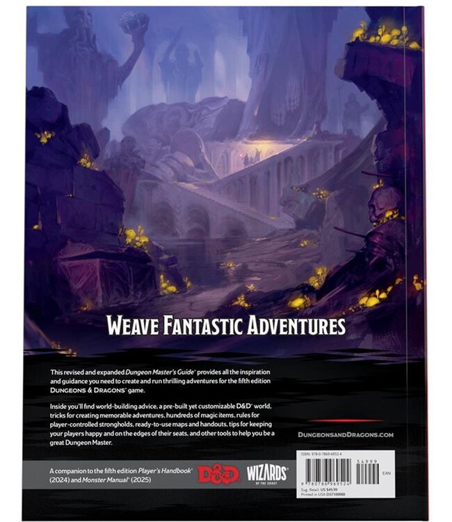 D&D 5.0: Dungeon Master's Guide 2024 (ENG)