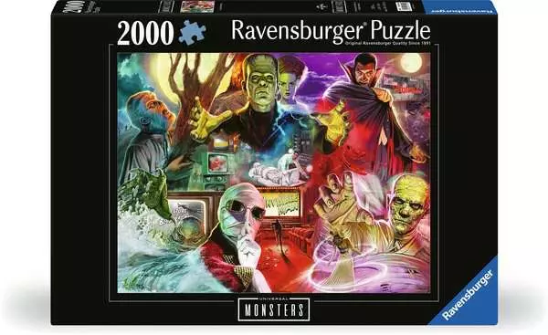 Ravensburger Universal Monsters (2000 Stukjes) afbeelding