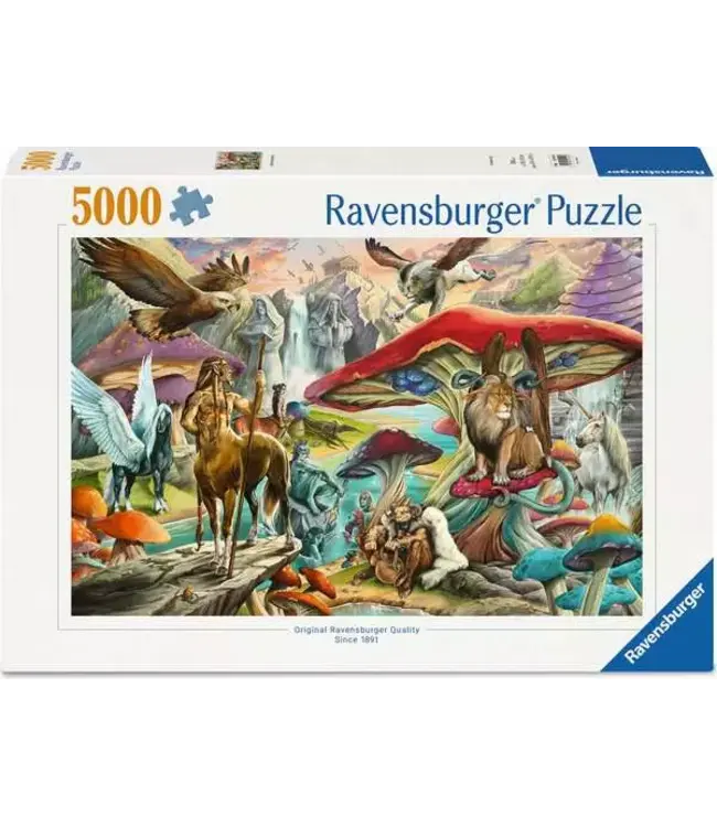 Pilze & Co: Mushrooms & Myths (5000 Pieces) - Puzzle