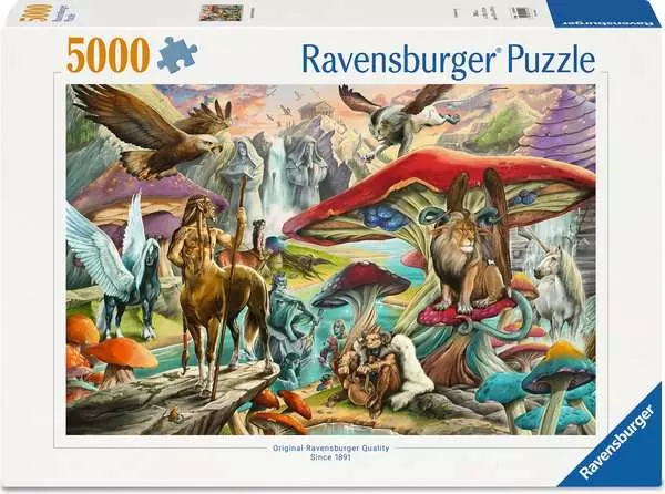 Ravensburger Pilze &amp; Co: Mushrooms &amp; Myths (5000 Stukjes) afbeelding