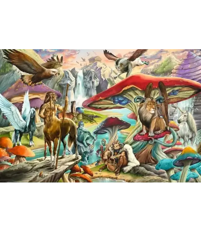 Pilze & Co: Mushrooms & Myths (5000 Pieces) - Puzzle