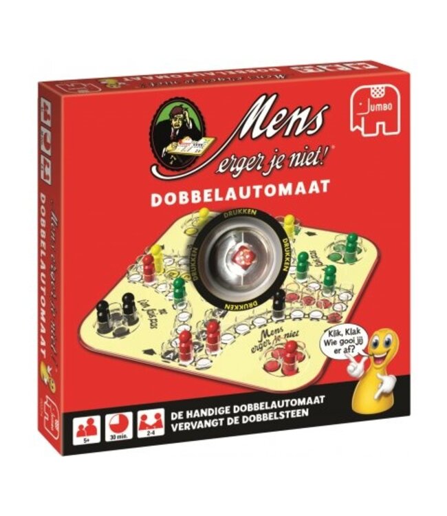 Mens Erger je Niet! Dobbelautomaat (NL) - Board game