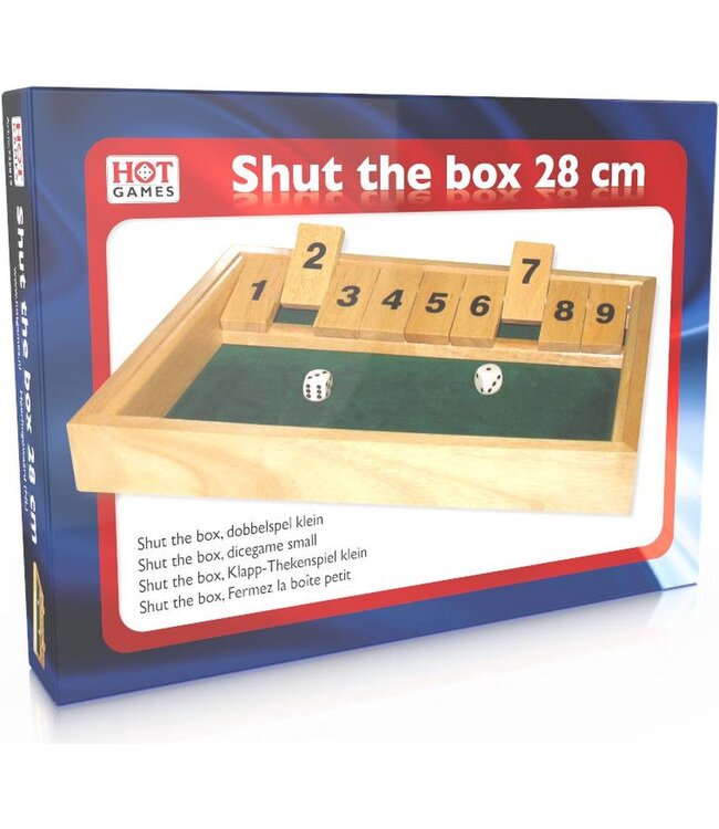 Shut the Box (28cm) - Brettspiel