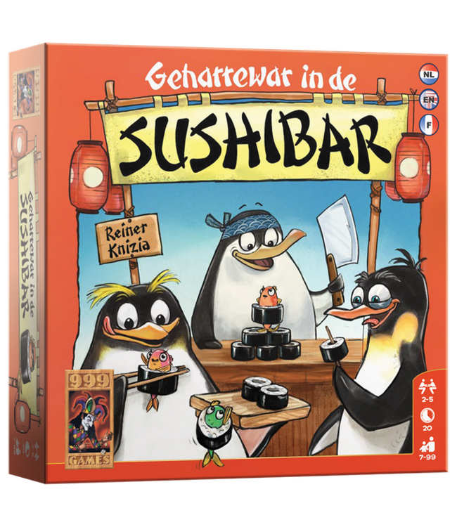 Geharrewar in de Sushibar - Dobbelspel