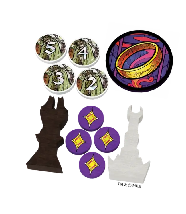 The Lord of the Rings - The Two Towers: Trick Taking Game (NL) - Kaartspel