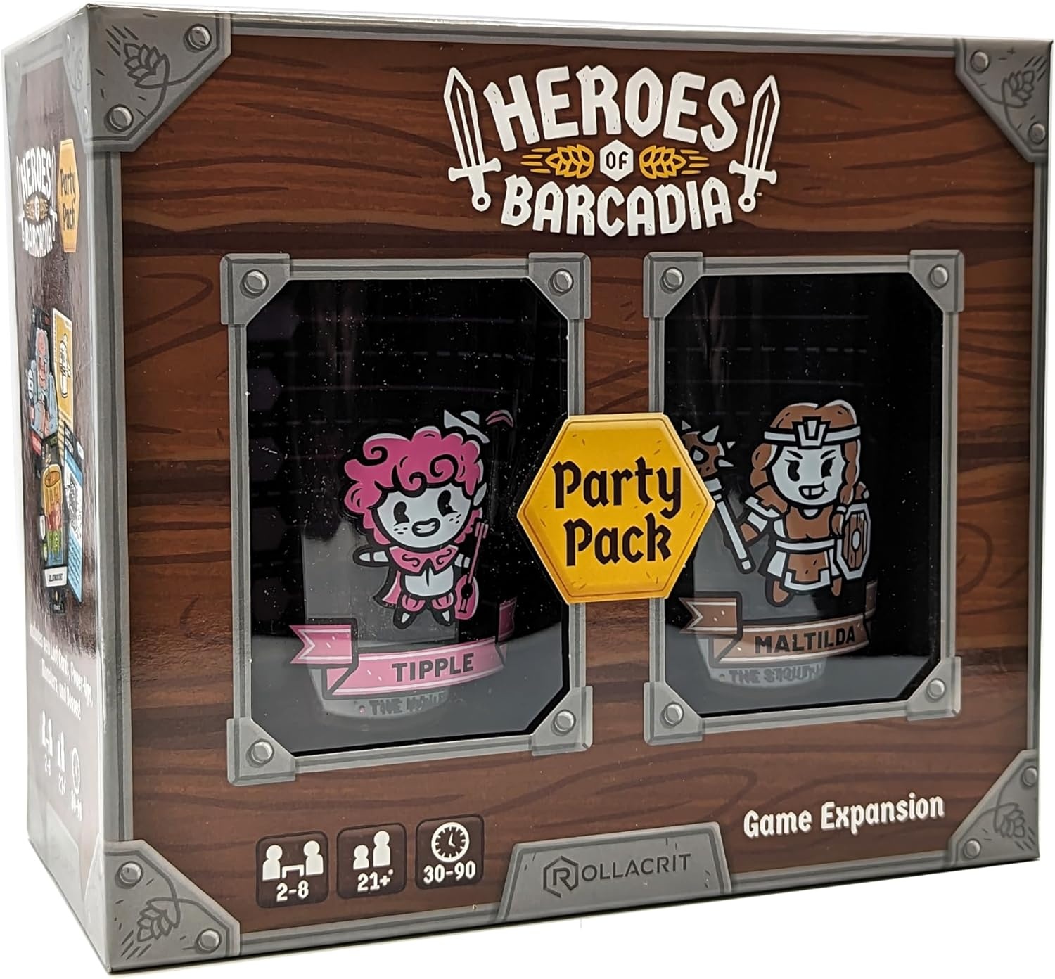 Rollacrit Heroes of Barcadia: Party Pack (ENG) afbeelding