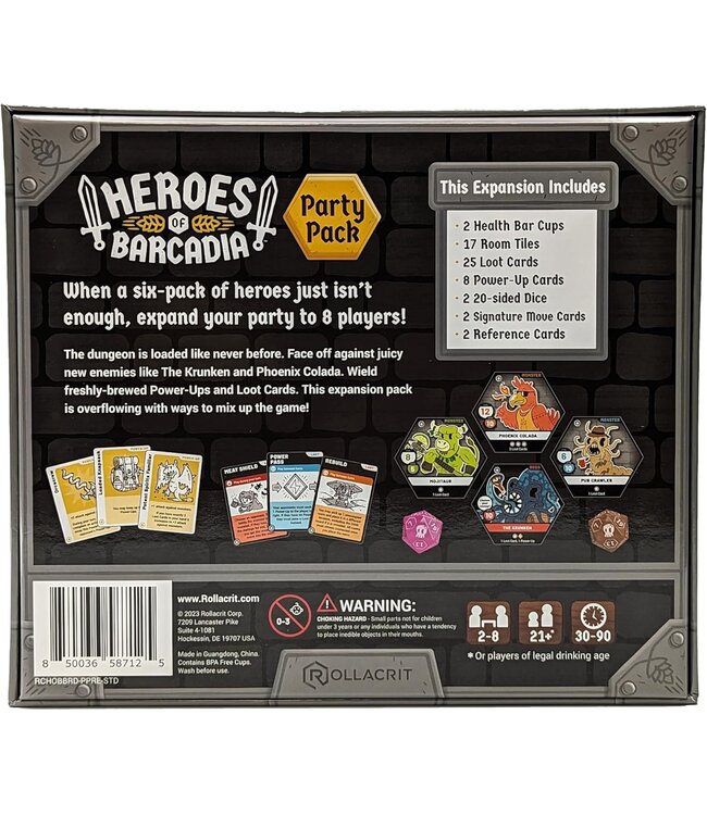 Heroes of Barcadia: Party Pack (ENG)