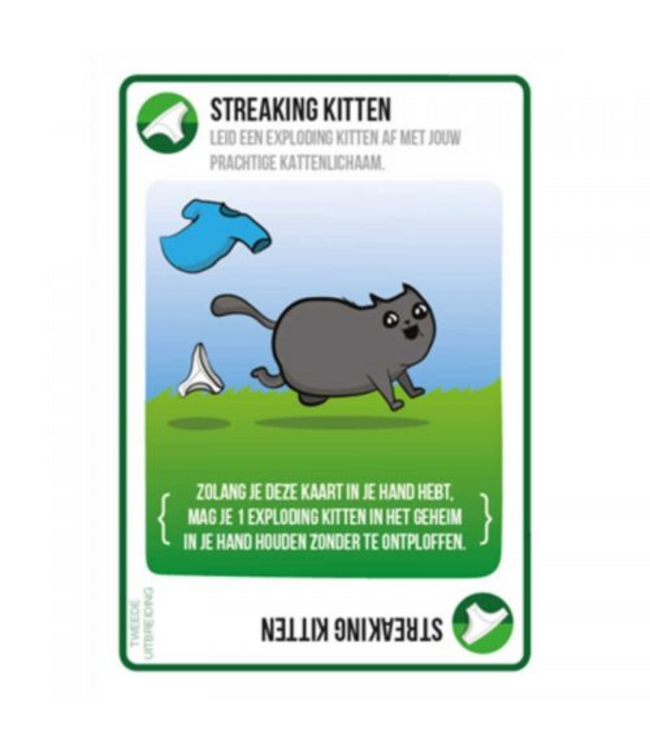 Exploding Kittens: Streaking Kittens (NL) - Kartenspiel