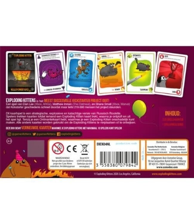 Exploding Kittens: Party Pack Editie (NL) - Card game