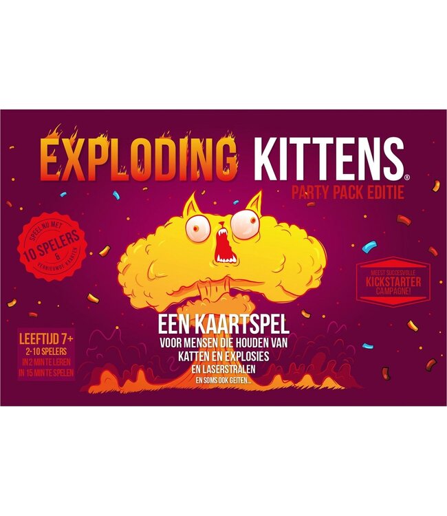Exploding Kittens Exploding Kittens: Party Pack Editie (NL)
