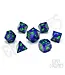 Glassstaff CritStones: Crazed Enigma Metal - RPG Dice Set