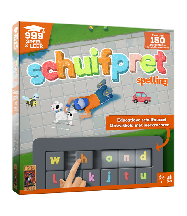 999 Games Schuifpret: Spelling (NL)