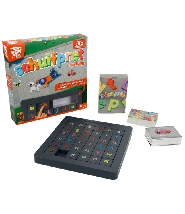 Schuifpret: Spelling (NL)