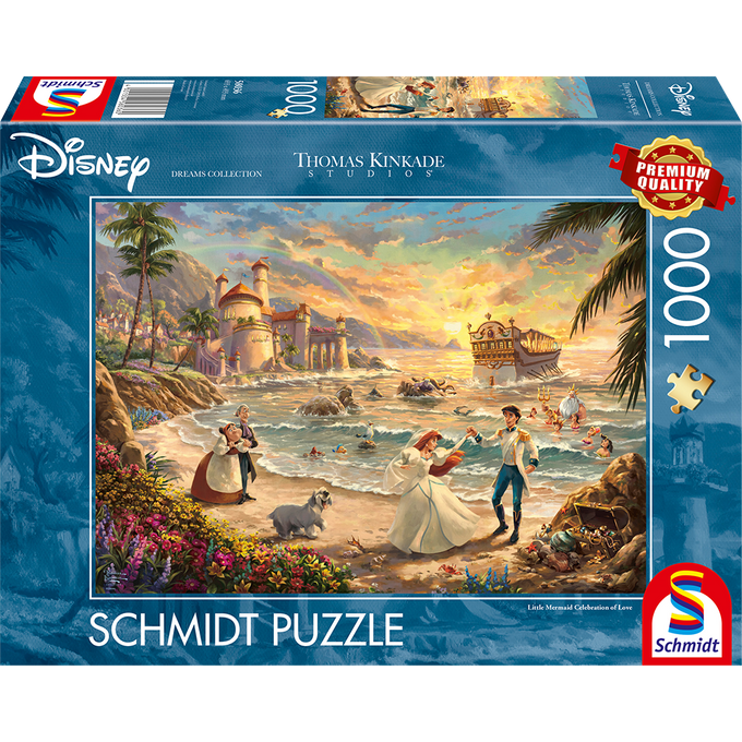 Schmidt Disney: Ariel, Celebration of Love (1000 Stukjes)