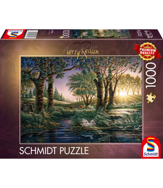 Morning Magic at the Lake (1000 Pieces)