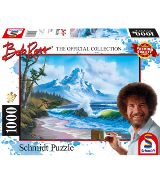 Schmidt Bob Ross: Berg bij de Zee (1000 Pieces)