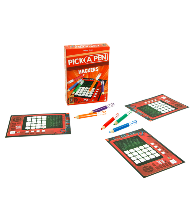 Pick a Pen: Hackers - Dice game