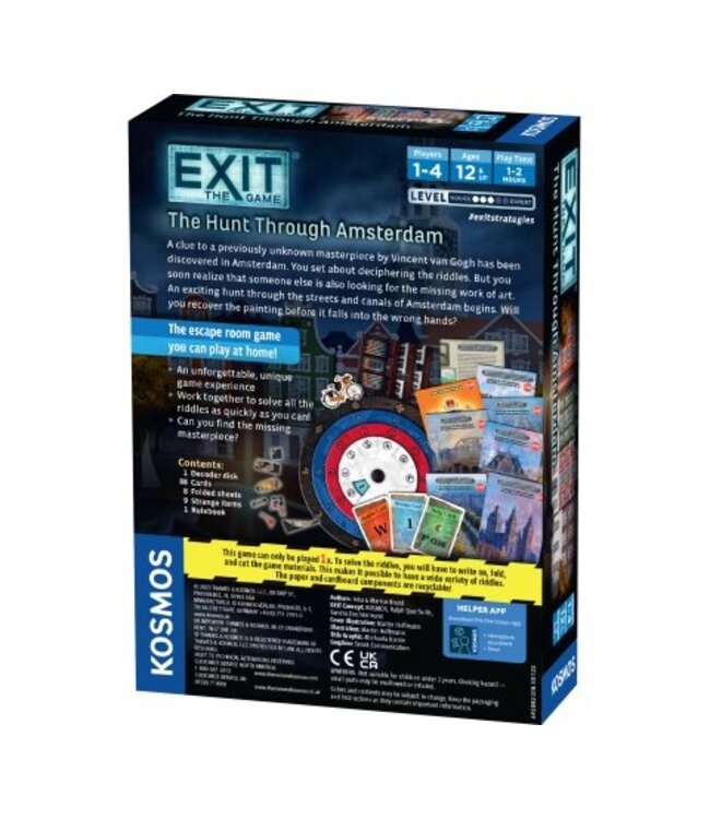 EXIT: The Hunt Through Amsterdam (ENG) - Escape Room