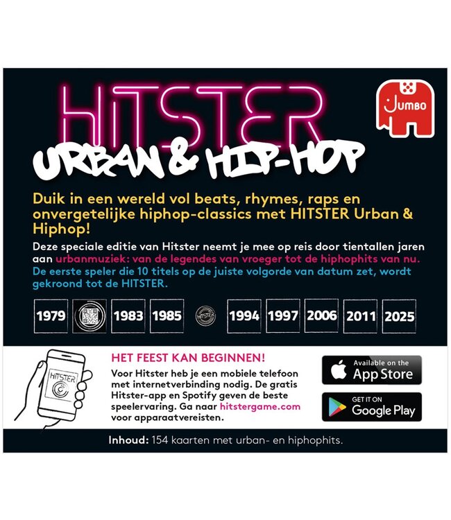 Hitster: Urban & Hip-Hop (NL) - Partyspel