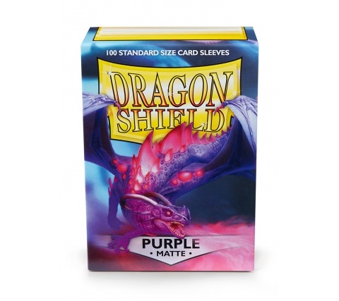 Dragon Shield Dragon Shield Matte - Purple (100 sleeves)
