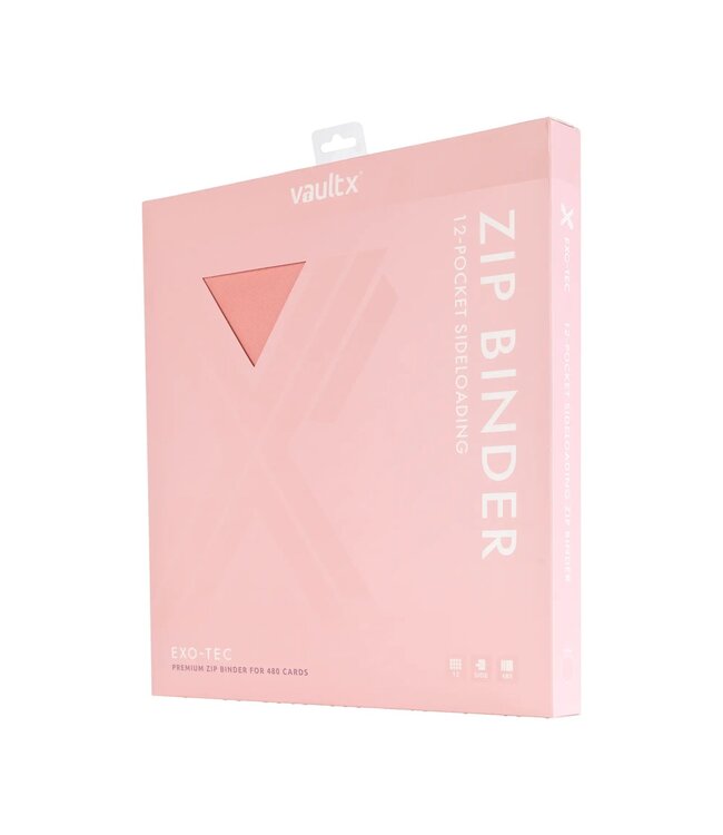 Vault X: Exo-Tec - 12-Pocket Zip Binder