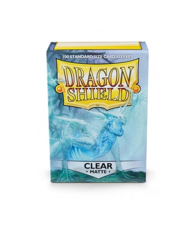 Dragon Shield Matte - Clear (100 sleeves) - Card sleeves