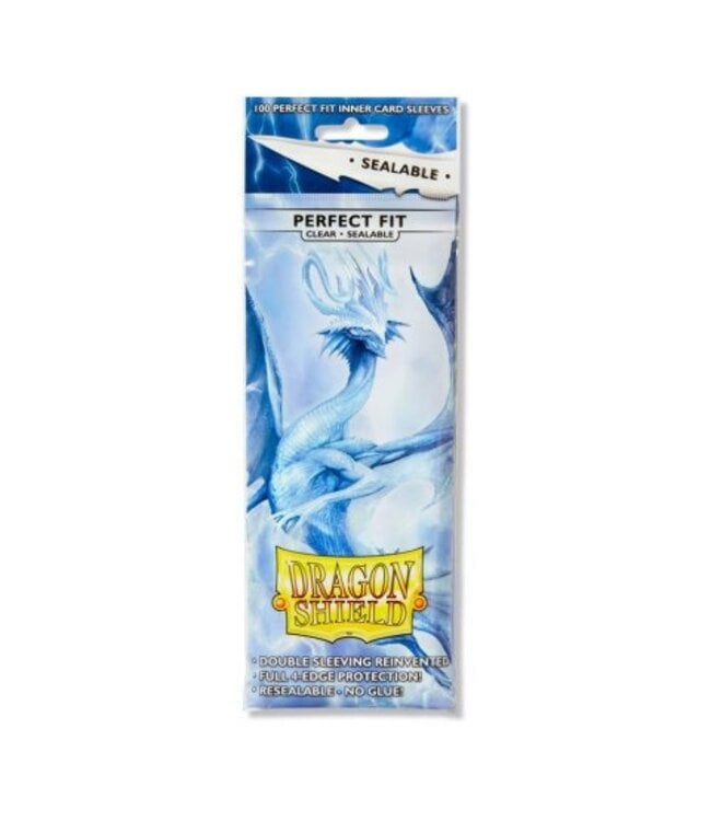 Dragon Shield Perfect Fit - Clear Resealable (100 sleeves) - Card sleeves