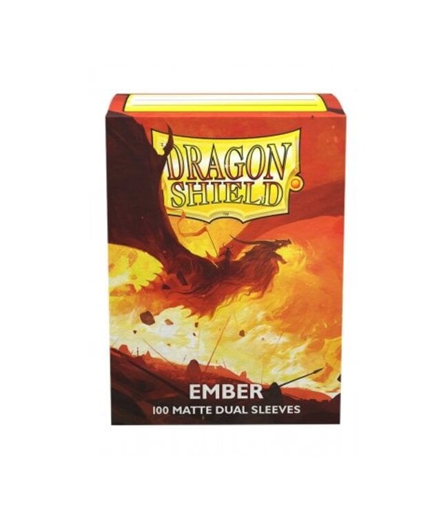 Dragon Shield Matte Dual - Ember (100 sleeves) - Card sleeves