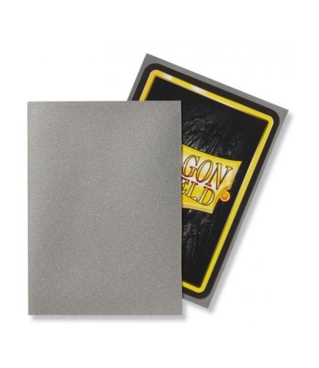 Dragon Shield Matte - Silver (100 sleeves) - Card sleeves