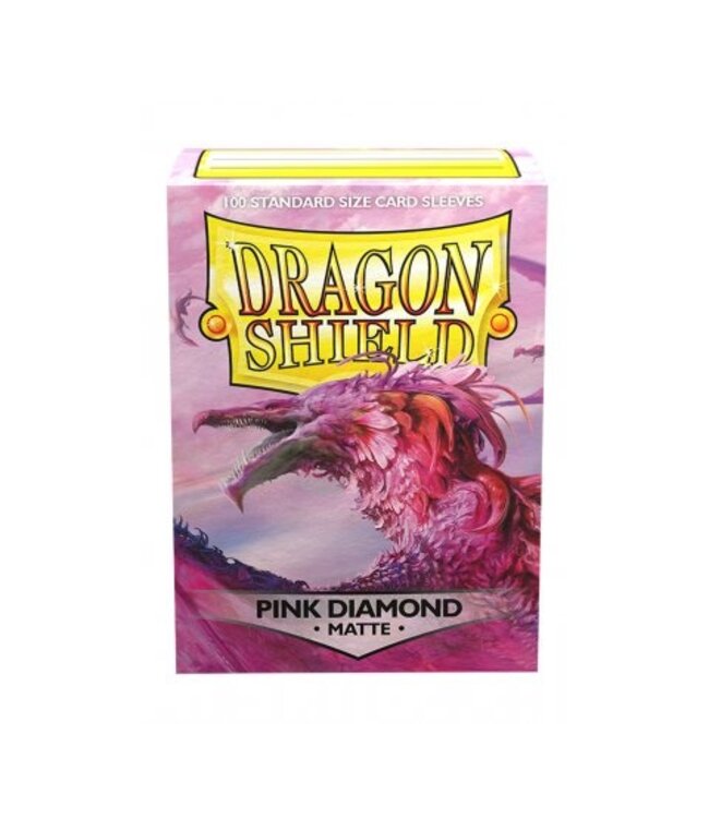 Dragon Shield Matte - Pink Diamond (100 sleeves) - Card sleeves