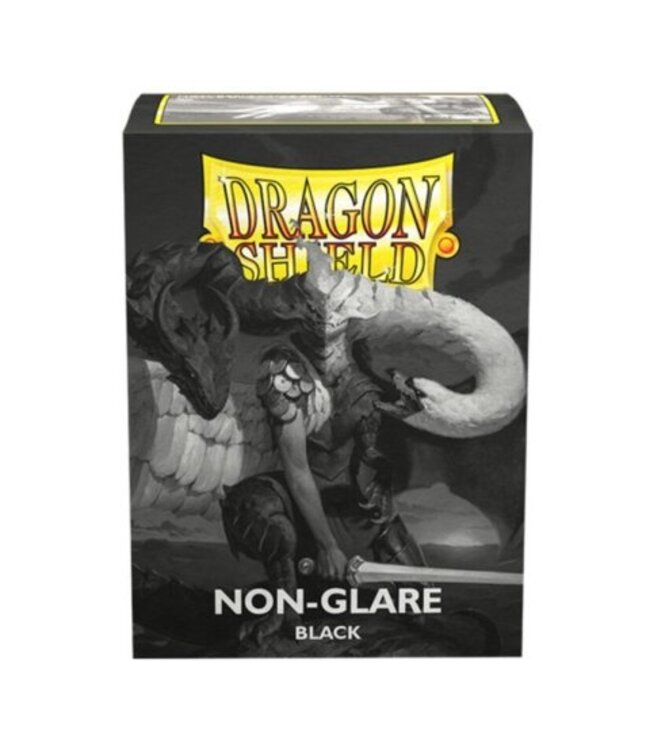 Dragon Shield Non-Glare Matte: Black (100 sleeves) - Card sleeves