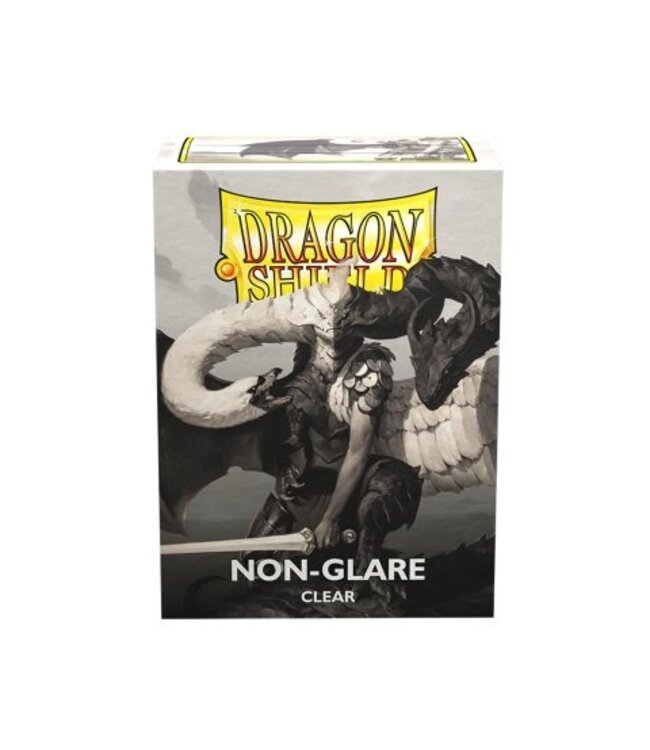 Dragon Shield Non-Glare Matte: Clear (100 sleeves) - Card sleeves