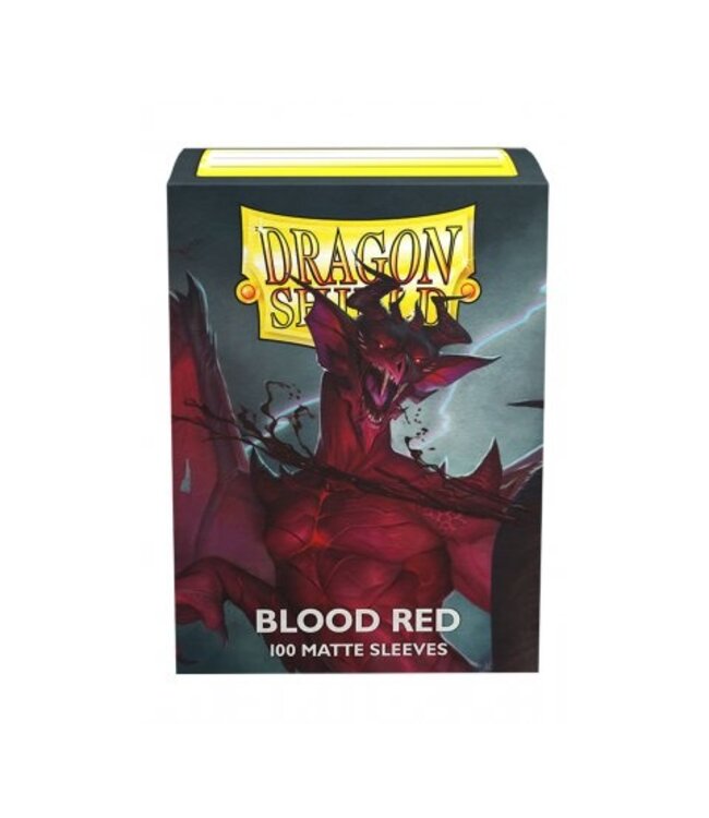 Dragon Shield Matte - Blood Red (100 sleeves) - Card sleeves