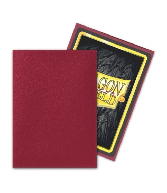 Dragon Shield Matte - Blood Red (100 sleeves) - Card sleeves
