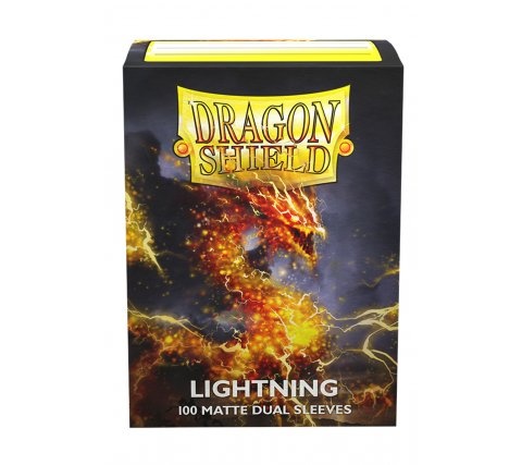 Dragon Shield Dragon Shield Matte Dual - Lightning(100 sleeves) afbeelding