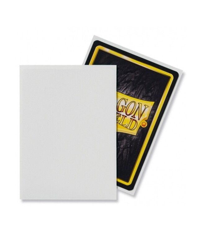 Dragon Shield Matte - White (100 sleeves) - Card sleeves