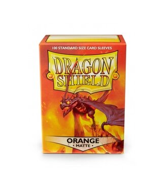 Dragon Shield Dragon Shield Matte - Orange(100 sleeves)